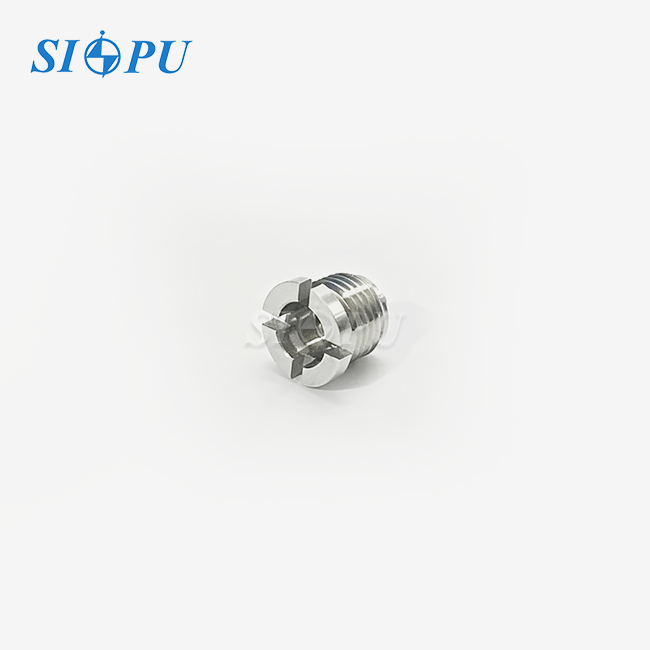 SMP Male Limited Detent Microstrip Thread Mount Connector